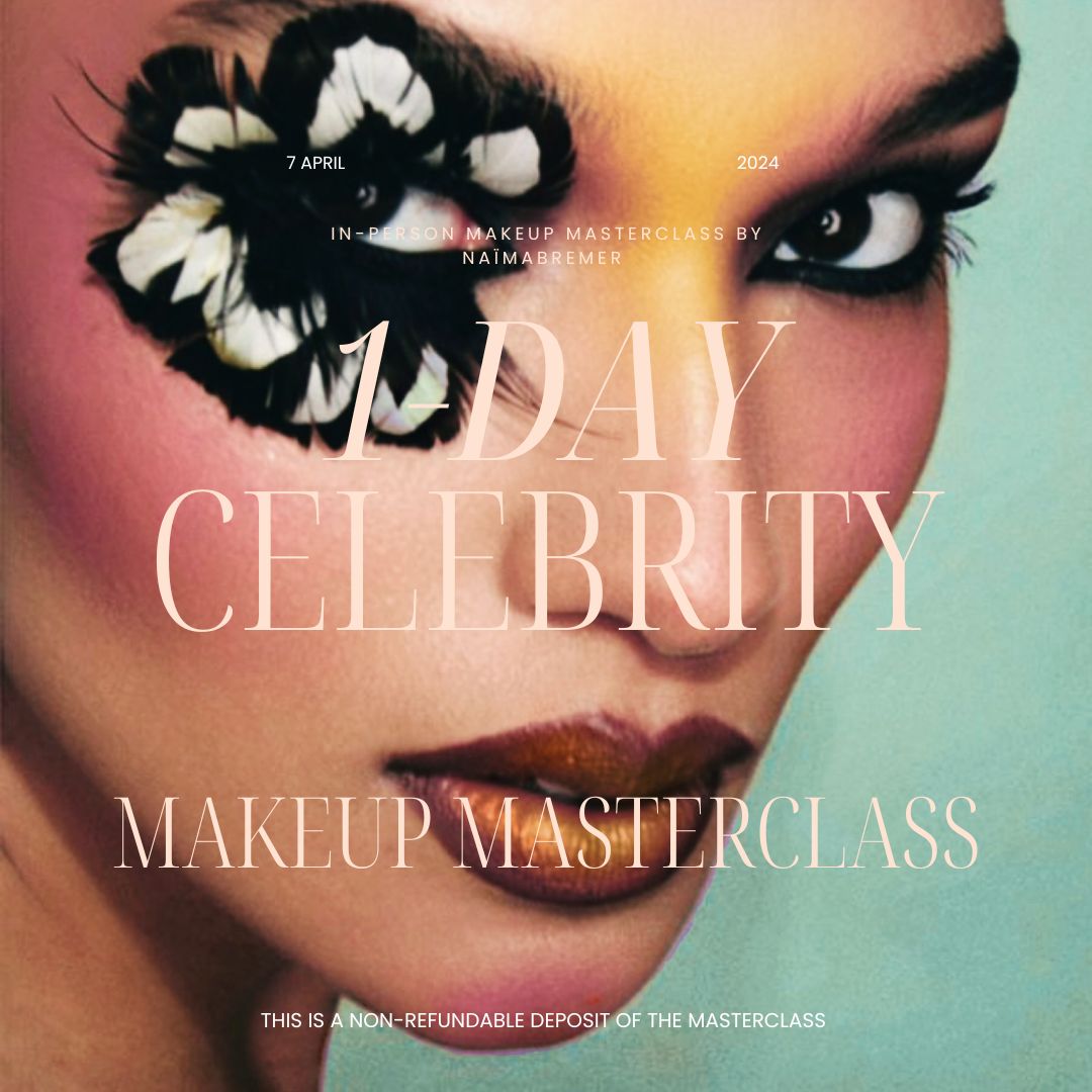 DEPOSIT 1-DAY CELEBRITY MAKEUP MASTERCLASS